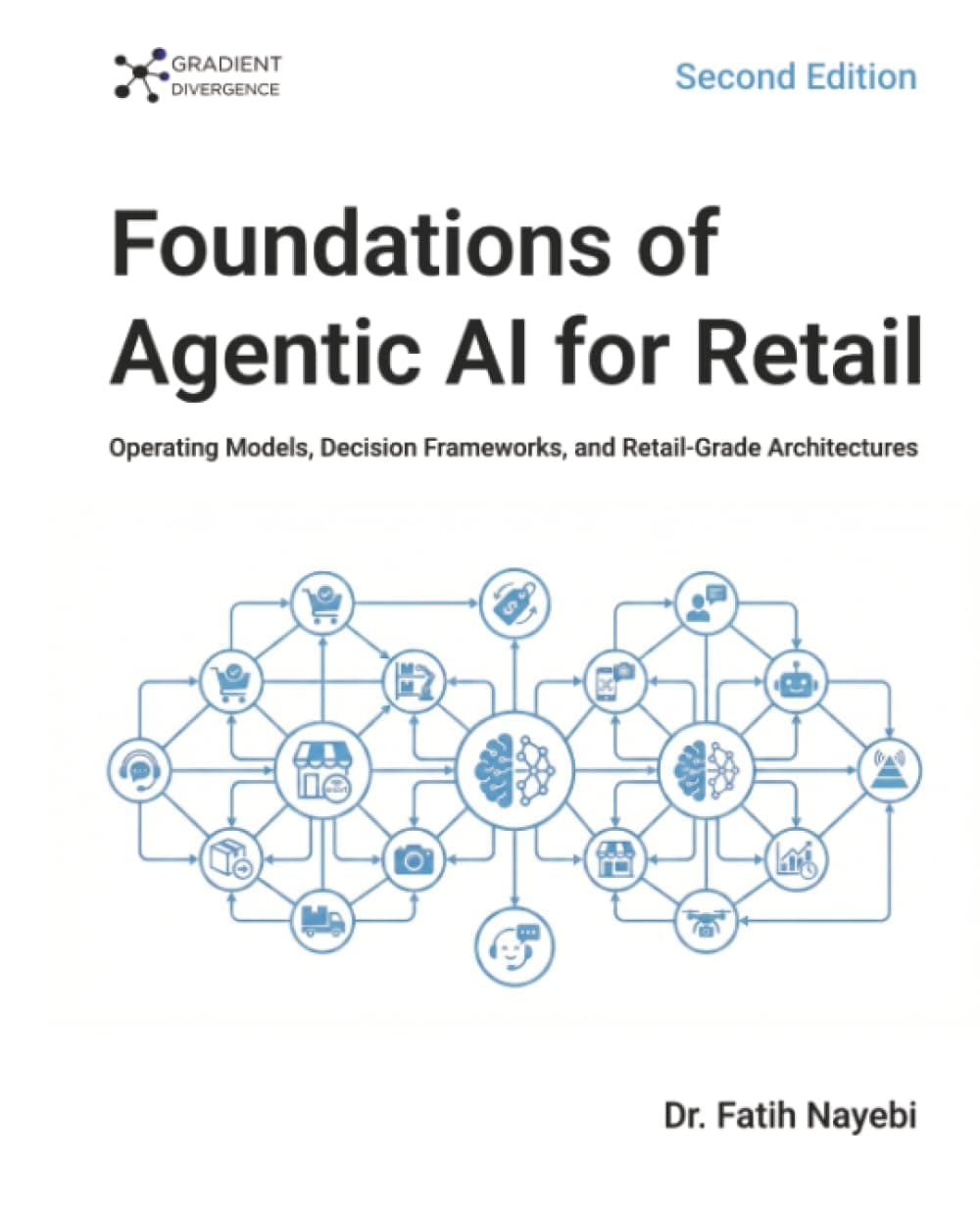 Cover of the second edition of Foundations of Agentic AI for Retail